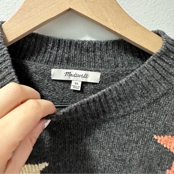 Madewell Gray Starry Night Pullover Sweater - Picture 7 of 10